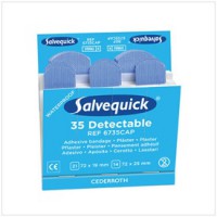 Detektbart plaster, eske â 6 innsatser, 6735, Regular